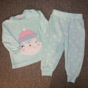 NWT Primark fleece PJ set